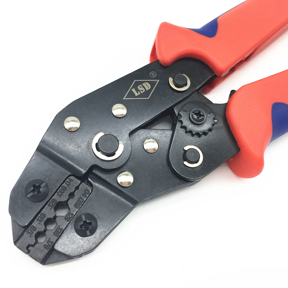 DN-03H coaxial crimping plier for coax cable connectors 1.0, 1.72, 3.84, 3.25, 4.5mm