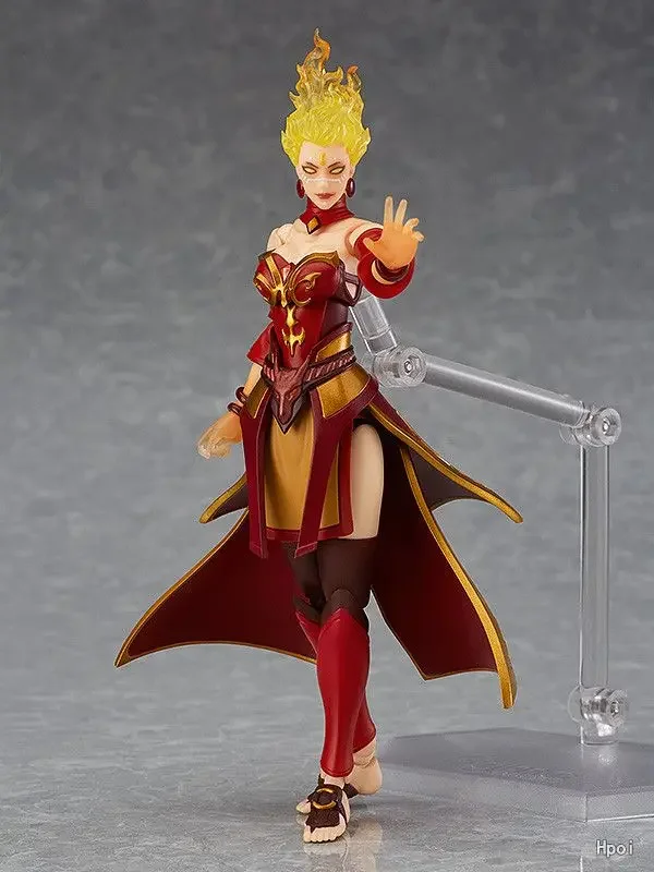 متوفر في المخزون الأصلي ماكس مصنع Figma SP 069 070 Figma 338 DOTA 2 مكافحة ماجى Windranger Lina أنيمي نموذج لجسم ألعاب الحركة الهدايا #4