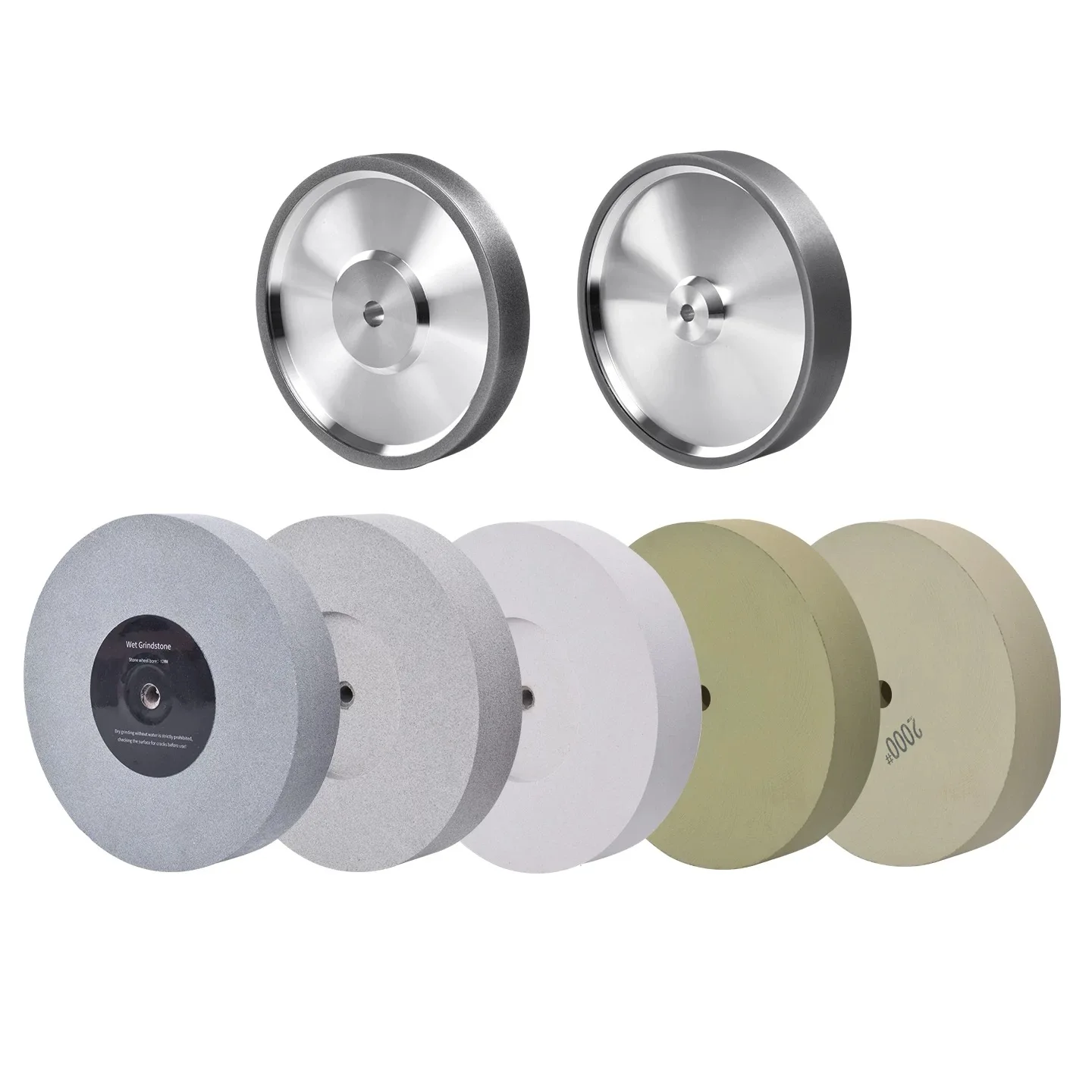 8-inch 10-inch White Corundum Single Crystal Corundum Grinding Wheel Special for Water-cooled Sharpener