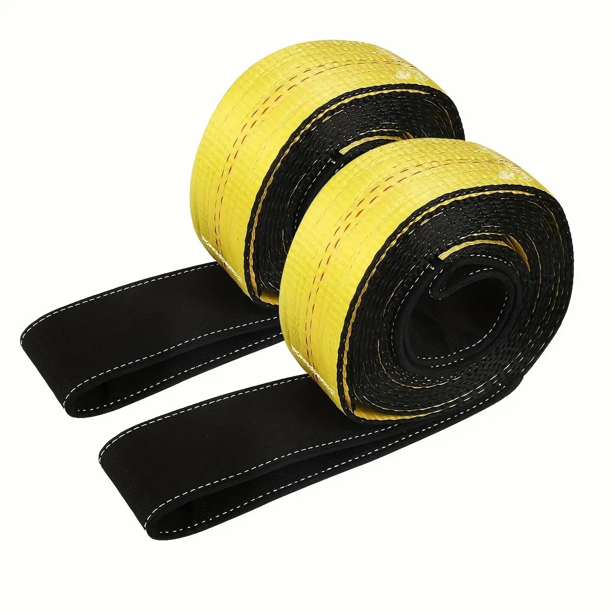 Lifting Straps, Heavy-duty Flat Eye Straps 15000 Pound Lifting Straps Nylon Tree Protectors Recycling Straps Slings Winch Straps