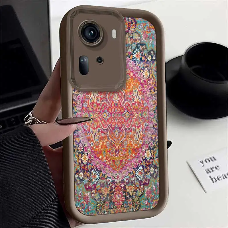 Reno11 Colorful Flowers  Sky Eye Phone Case For OPPO Reno 11Pro 10ProPlus 10 9 9Pro 8T 8 8Pro 8Lite 8T 7 6Z 6 5 4 2Z Cover