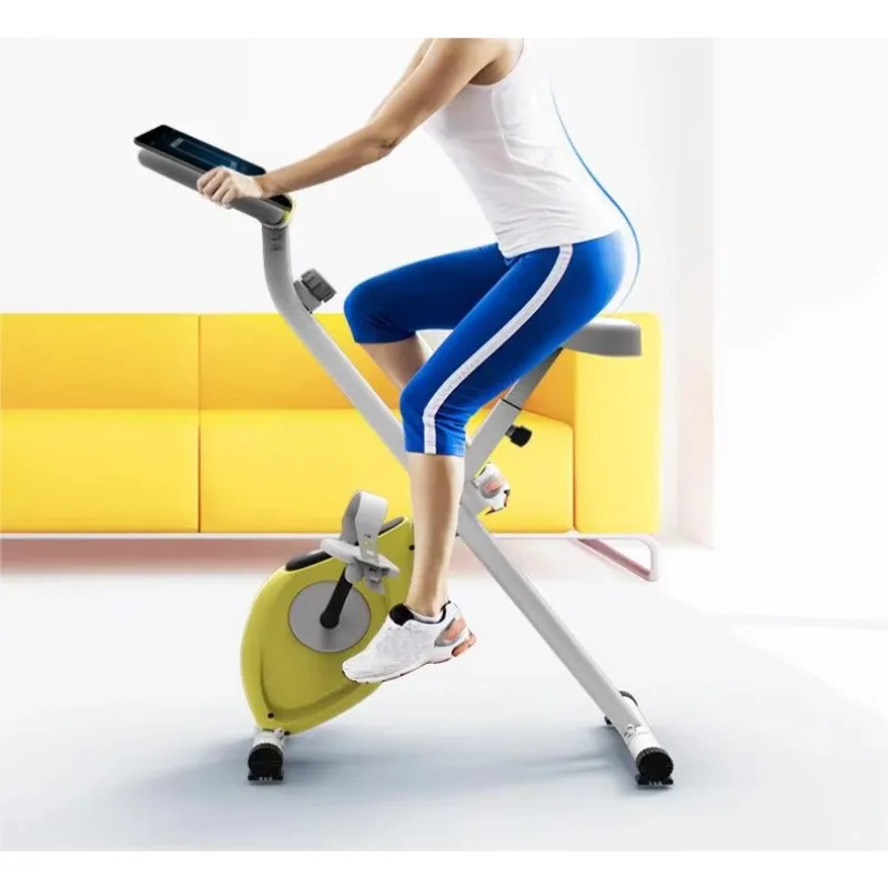 Wholesale Indoor Training Foldable Steel Spinning Bikes, Equipped with Magnetic Control & Silent Operation