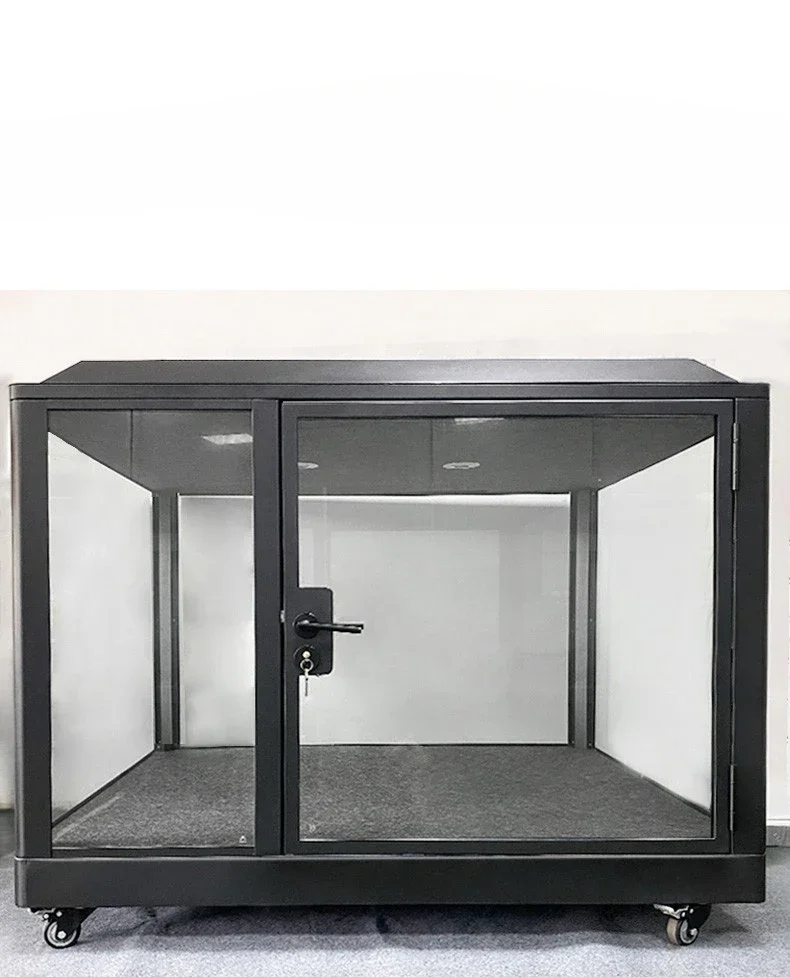 Pet Soundproof House, Large Household Kennel, Cat Soundproof Box Cover Cage, Removable High Quality
