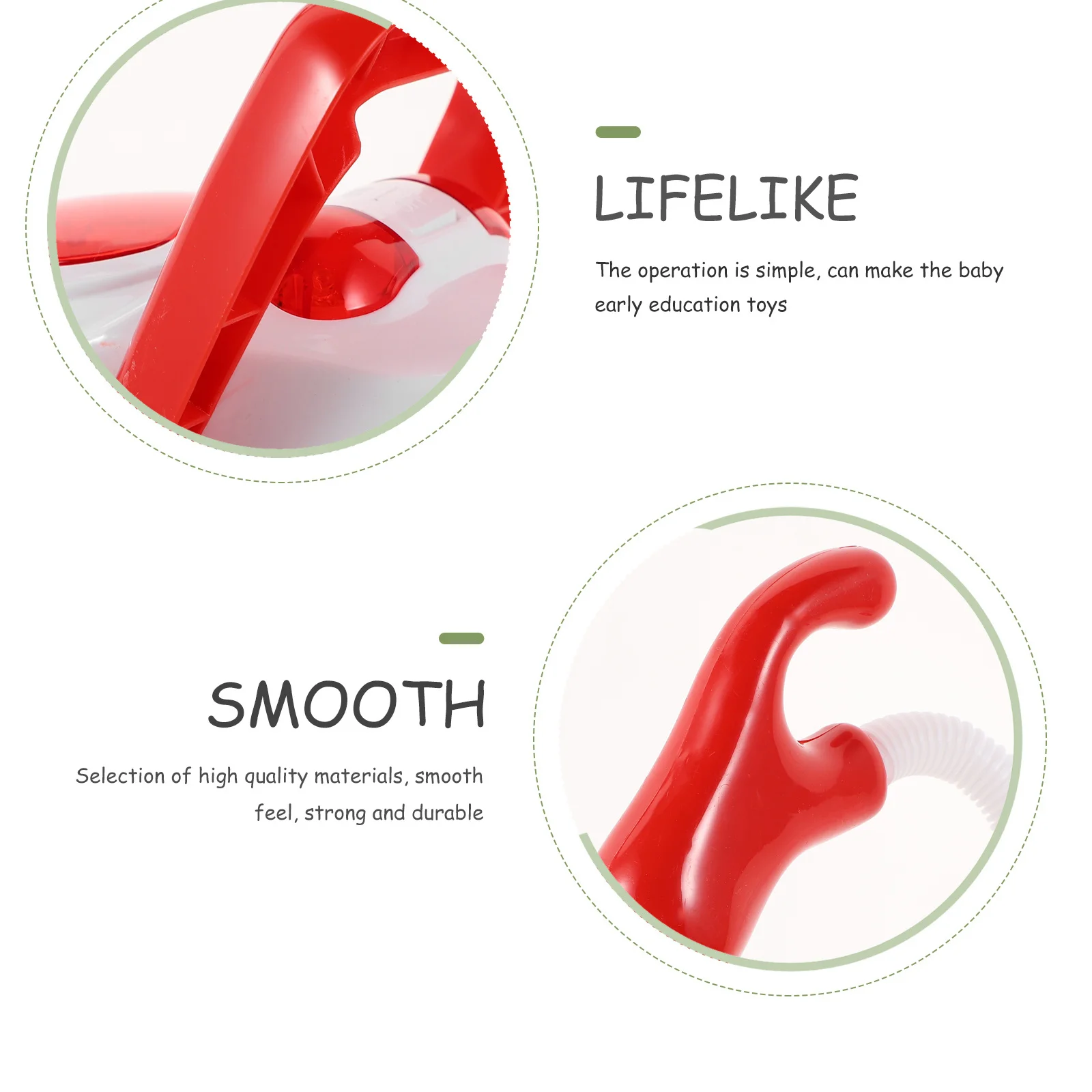 1 st Simulatie Stofzuiger Voor Kinderen Stofvanger Speelbal Pretend Schoonmaken Kinderen Speelhuis Spel Educatief