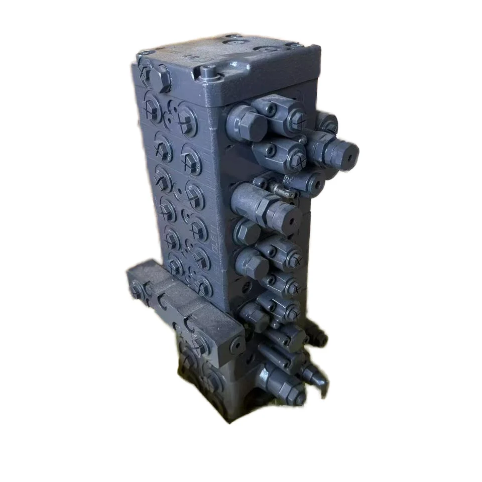 PC30MR1 Distributor Valve, A Core Component Of High-precision Hydraulic Systems, Suitable For Komatsu PC30MR1 Excavators.