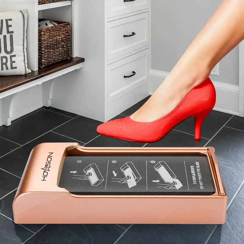 Shoe Cover Machine Household Entry Door Office Automatic Foot Cover Machine for Easy Foot Stepping Disposable Shoe Film Machine