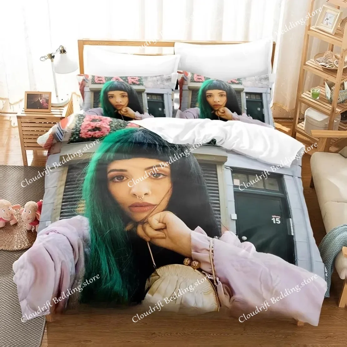 

Singers M-Melanie Martinez Bedding Set Pillowcase 3D Print Dollhouse album Duvet Cover Single Twin Full Queen King Size