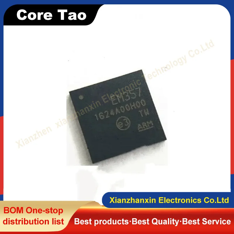 1PCS/LOT EM357-RTR EM357 QFN48 Transceiver processor chip radio frequency IC