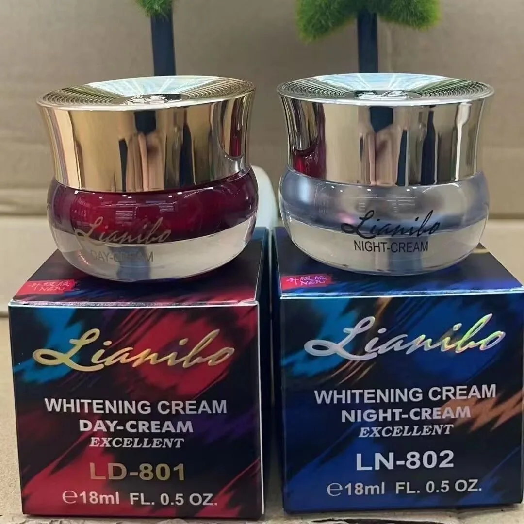 Original Lianibo Nourishing Moisturizing Cream Face Skin Care Day & Night  Cream SET