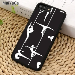 MaiYaCa Pole Dance Dancer Phone Case For iPhone 17 Air 16 15 14 11 12 13 Pro MAX Plus coque Shell
