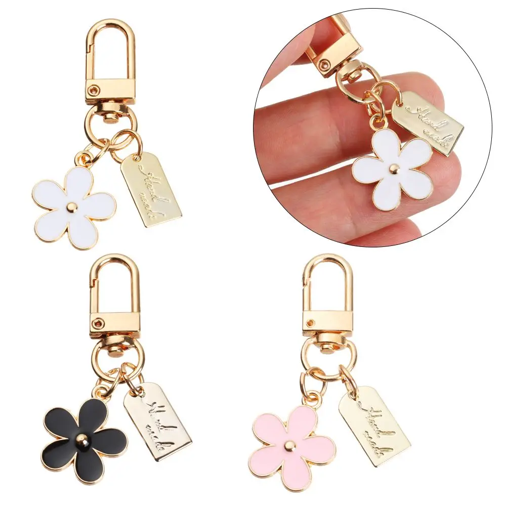 Gift Charm Women Pendant for Purse Flower Key Chain Keychains Bag Charm Keyring