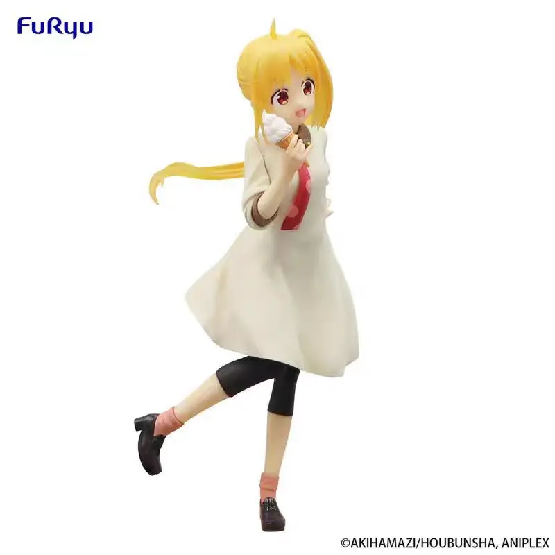 

21 см подлинный трио FuRyu-Try-iTTI BOCCHI THE ROCK! Ijichi Nijika Аниме Фигурка Модель Игрушки Подарок на День Рождения