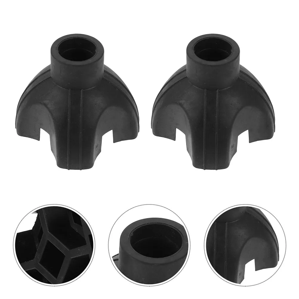 

Комплект из 4 нескользящих наконечников для трости, сменные резиновые накладки для палки, улучшающие устойчивость пожилых людей, усиленные, для самостоятельной опоры, для тяжелых условий эксплуатации