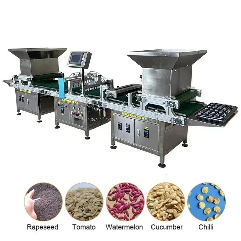 Hot sale Seed Planter Seed Sower, Nursery Planting Machine Customised Automatic Seed Seeder 7% Discount Cabbage Seed, Flower 16
