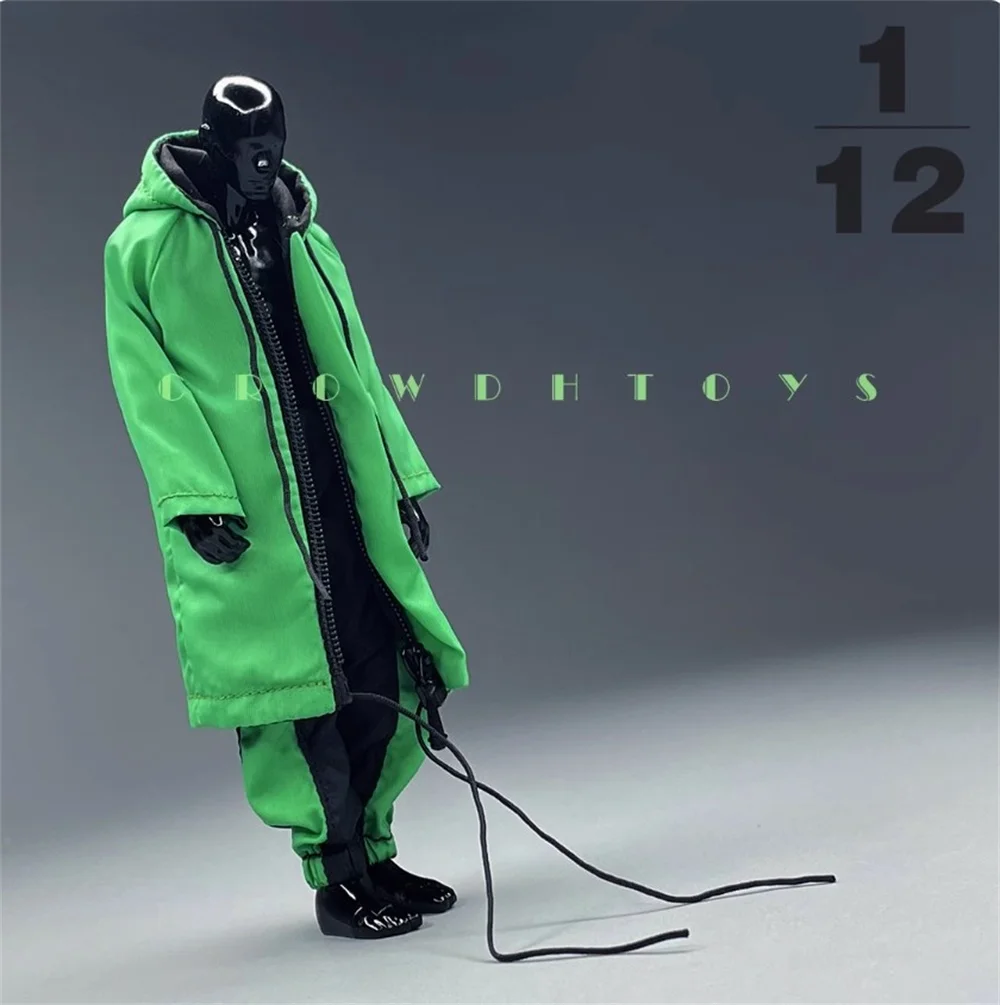 3ATOYS 1/12 Fashion Trendy For 6" BJD Doll Action Figure Coat Tops Hoodie Multi Color Option For Fans DIY No Doll Figure