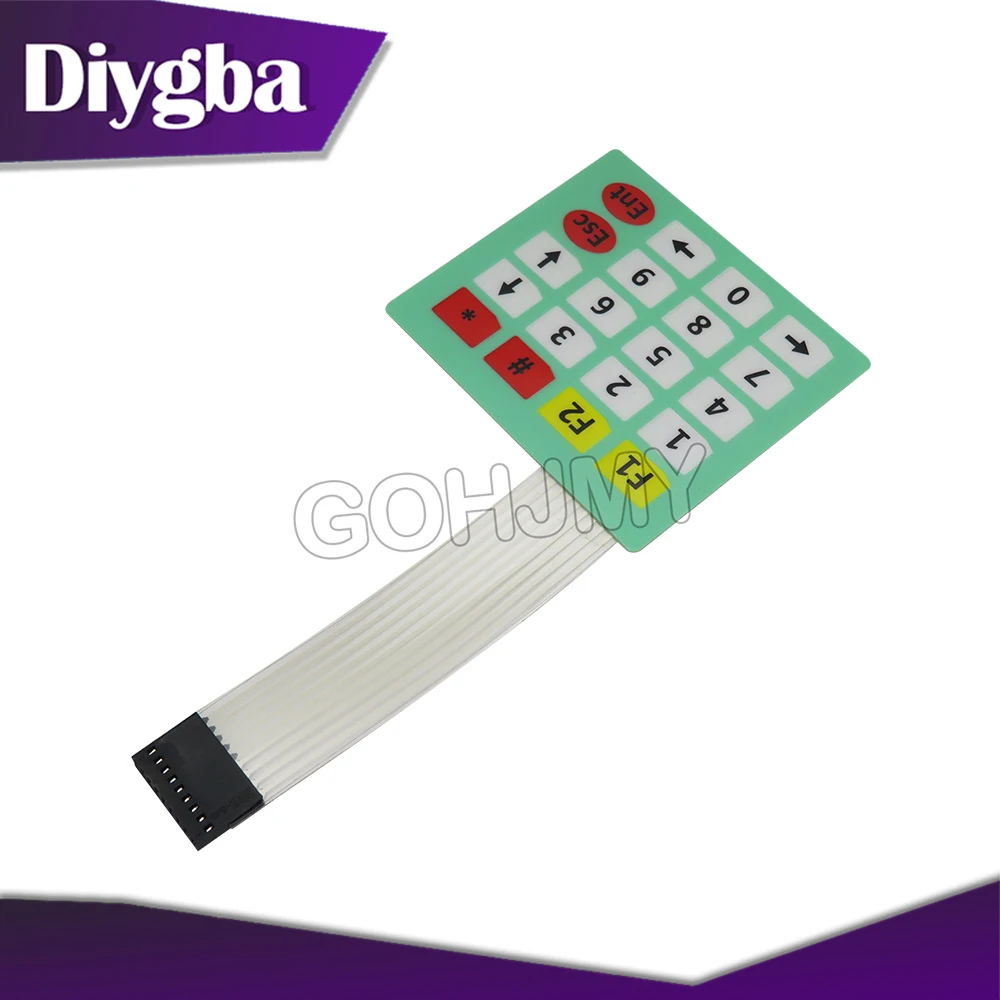 4 12 16 20 Key 1*4 3*4 4*4 4*5 Membrane Switch Keypad 1x4 3x4 4x4 4x5 Matrix Array Matrix keyboard for arduino smart car