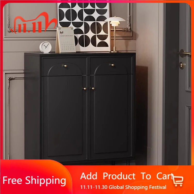 

Designer Luxury Shoe Shelf Organizer Storage Living Room Entrance Hall Vertical Modern Shoe Shelf Box Muebles Home Furniture