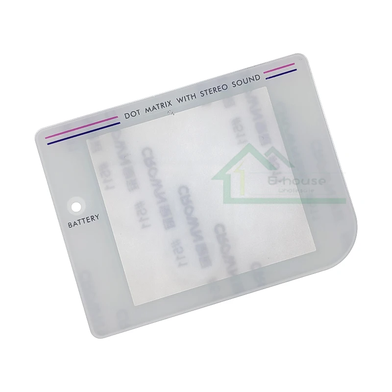 ل GameBoy Classic GB DMG IPS غطاء حامي عدسة المرآة ل GB المواد الزجاجية استبدال عدسة الشاشة الواقية #2
