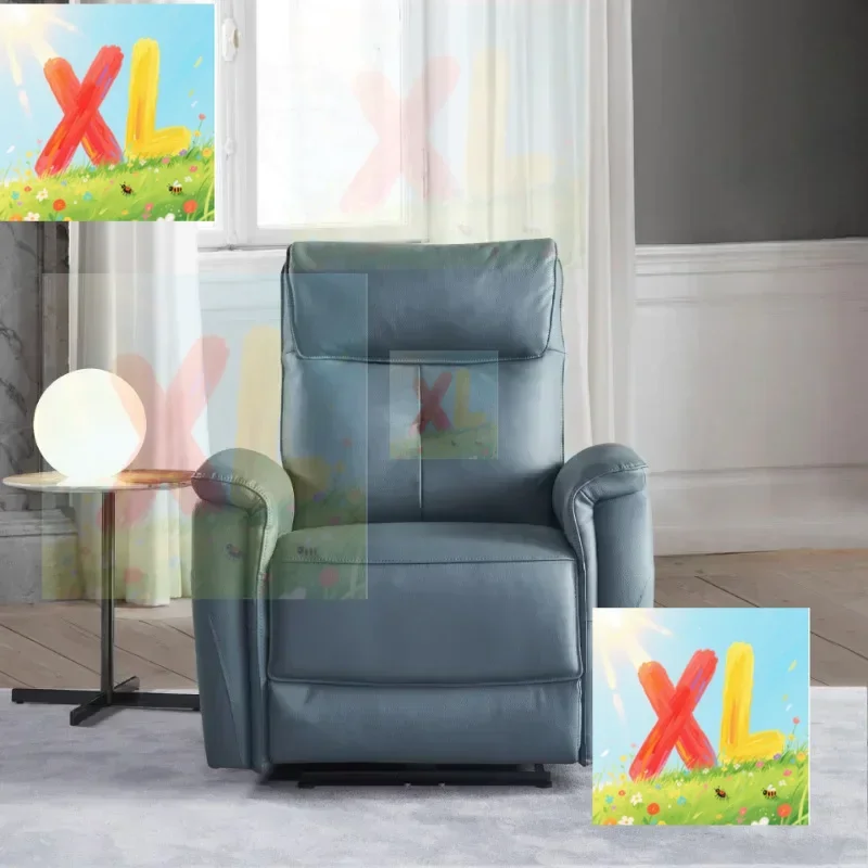 

Simple modern leather first-class space sofa cabin reclining and rocking electric single chair