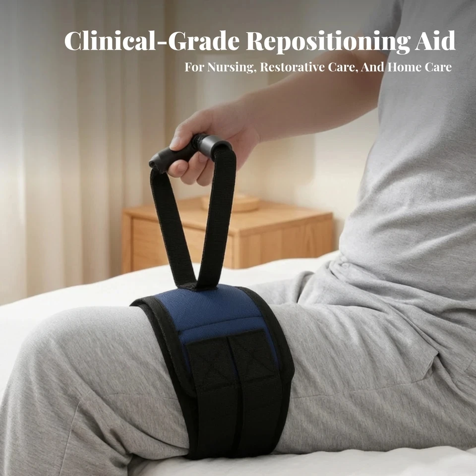 Leg Lifting Belt Foot Transfer Assistance Knee Lifting Ring Elderly Wheelchair Assistance Thigh Pulling Assistance Belt