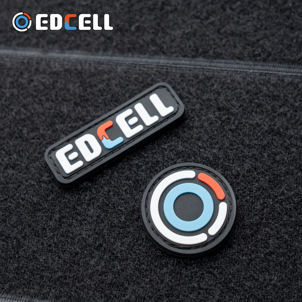 EDCELL Patch Refrigerator Sticker EDC Accessories Armband Tactical Epaulettes Backpack Rubber Stickers