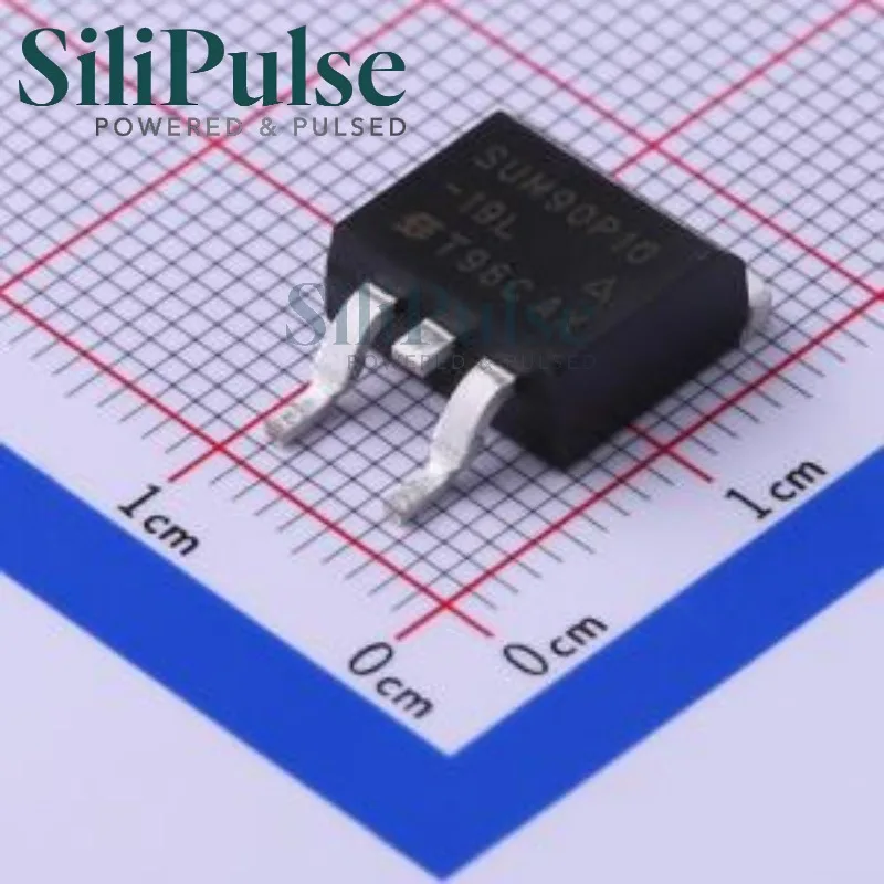 (5/10pcs) SUM90P10-19L-E3 TO-263(D2PAK) 100% Original In Stock (MOSFET) 13.6W 375W 100V 90A 1 P