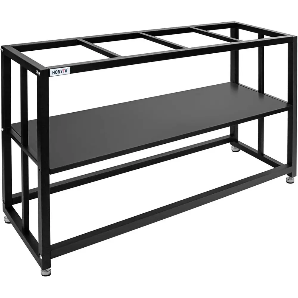 

Подставка для аквариума ish Tank Stand, сверхпрочная металлическая, для аквариумов объемом 55 галлонов (660 фунтов), 48,4 дюйма (длина) x 14,17 дюйма (ширина) x 29,5 дюйма (высота), двухслойная, для дома и использования на улице.