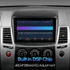 アンドロイド 14 8 グラム + 128 グラム Autoradio 三菱パジェロスポーツ L200 2006 - 2016 カーラジオ GPS ナビモニターステレオビデオ DVD カセット 5