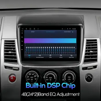 適用於三菱帕杰羅運動版 L200 2006-2016 的安卓 14 8G+128G 車用收音機,帶 GPS 導航、顯示器、立體聲、視頻 DVD 和磁帶播放功能 10 最佳銷售 三菱L200車用音響 - №2