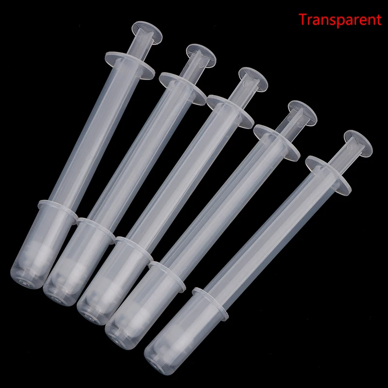 5pcs Syringe Enema Injector Anal Vagina Clean Tools Adult Products Lube Launcher Lubricant Applicator Sex Toys for Adults