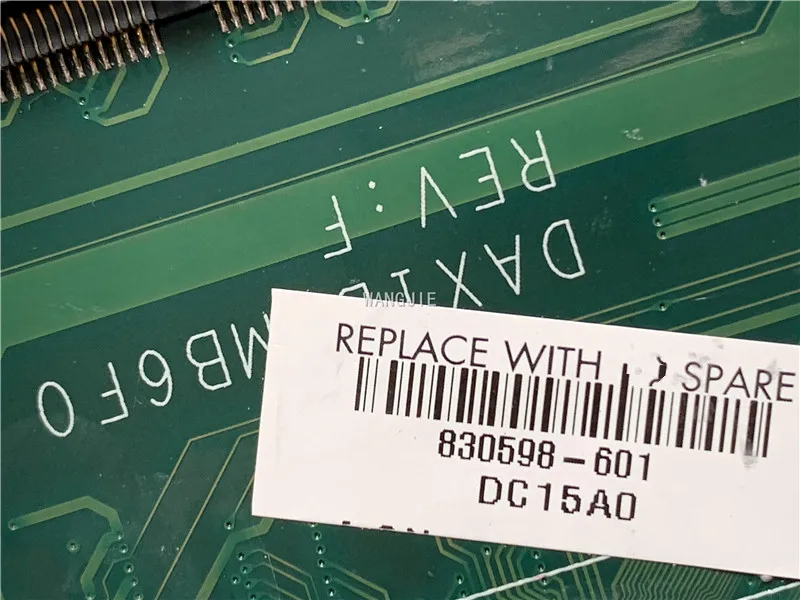 Placa base usada DAX1BDMB6F0 para HP PAVILION 15-ab TPN-Q159, 830598-601, 830598-501, 830598-001, con i7-6500U, 100% de funcionamiento