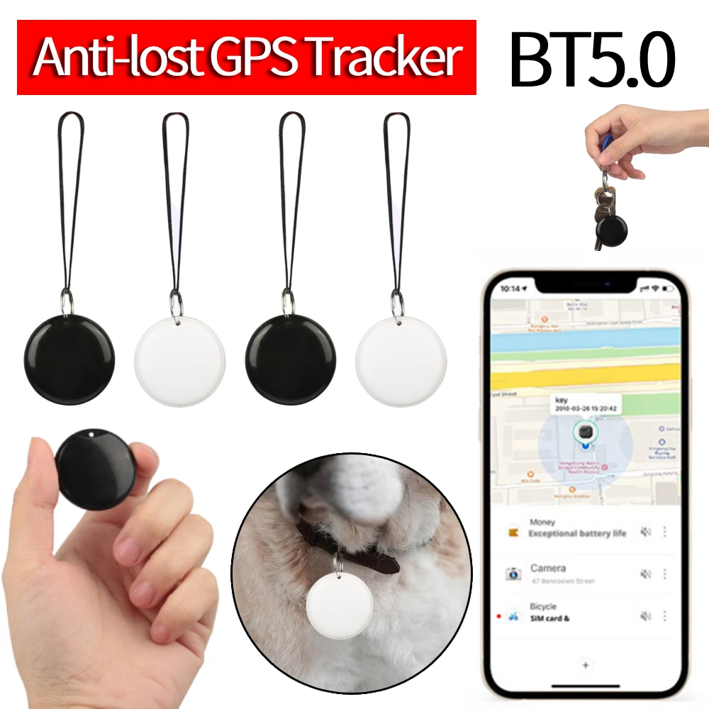 Bluetooth GPS Anti-Lost Tracker Convenient Key Finder