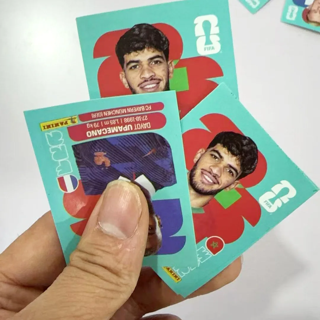 Panini2026 WM-Aufkleberbox Fußball-Sammlerstücke Spieler-Aufkleber Komplettes Album Geschenk für Teenager-Fußballfans – Detail 7