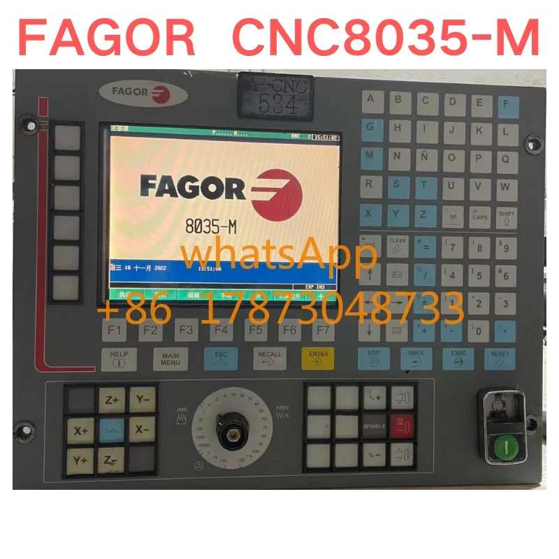 Подержанный Fage FAGOR CNC8035-M тест ОК