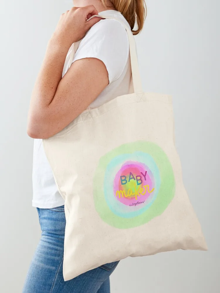 

Baby maker Tote Bag cute pouch bag tote bag canvas hand bags custom canvas