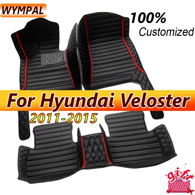 

Car Floor Mats For Hyundai Veloster 2015 2014 2013 2012 2011 Carpets Covers Styling Auto Interior Accessories Waterproof Product