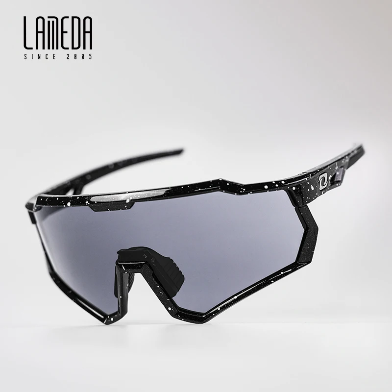 LAMEDA Cycling Glasses Professional HD Lens Anti-UV Windproof Men Women Sunglasses MTB Road Bike Goggles