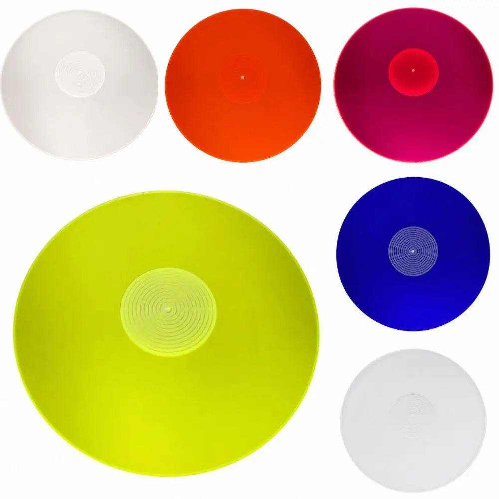 Antistatische Acryl-Plattenspielermatte 12 Zoll Rutschfeste Plattenspieler-Slipmat Langlebige Geräuscharme Schallplattenmatte Vinyl-Schallplatte – Detail 9