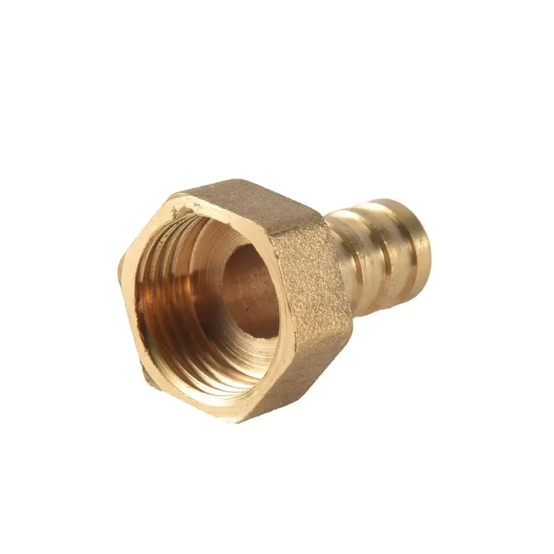 12Mm Hose Barb 1/2BSP Female Thread Quick Joint Connector Adapter Gold-A50M