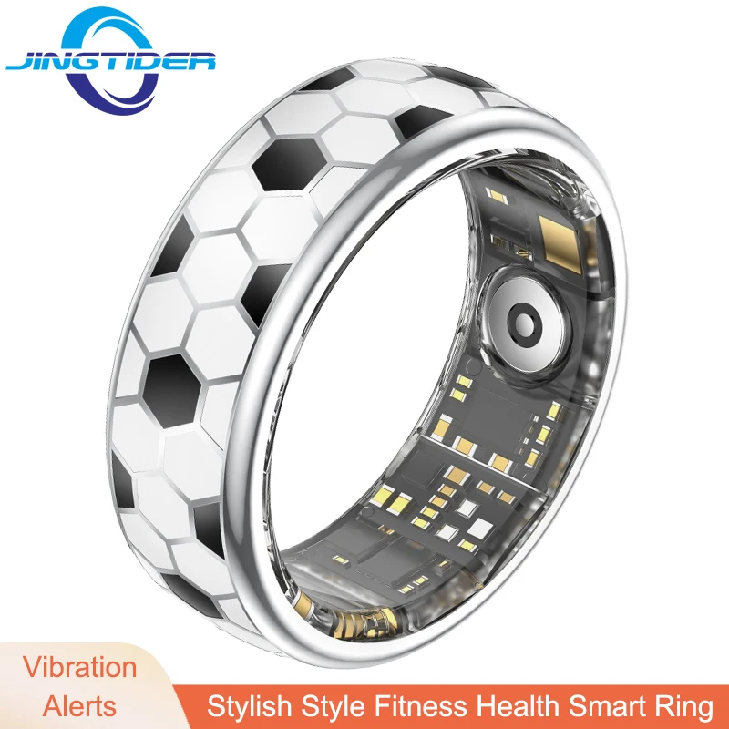 

SY15 Vibration Alerts Smart Ring Men Women IP68 Waterproof Slim Style Fitness Tracker Heart Rate Blood Oxygen Gesture Control