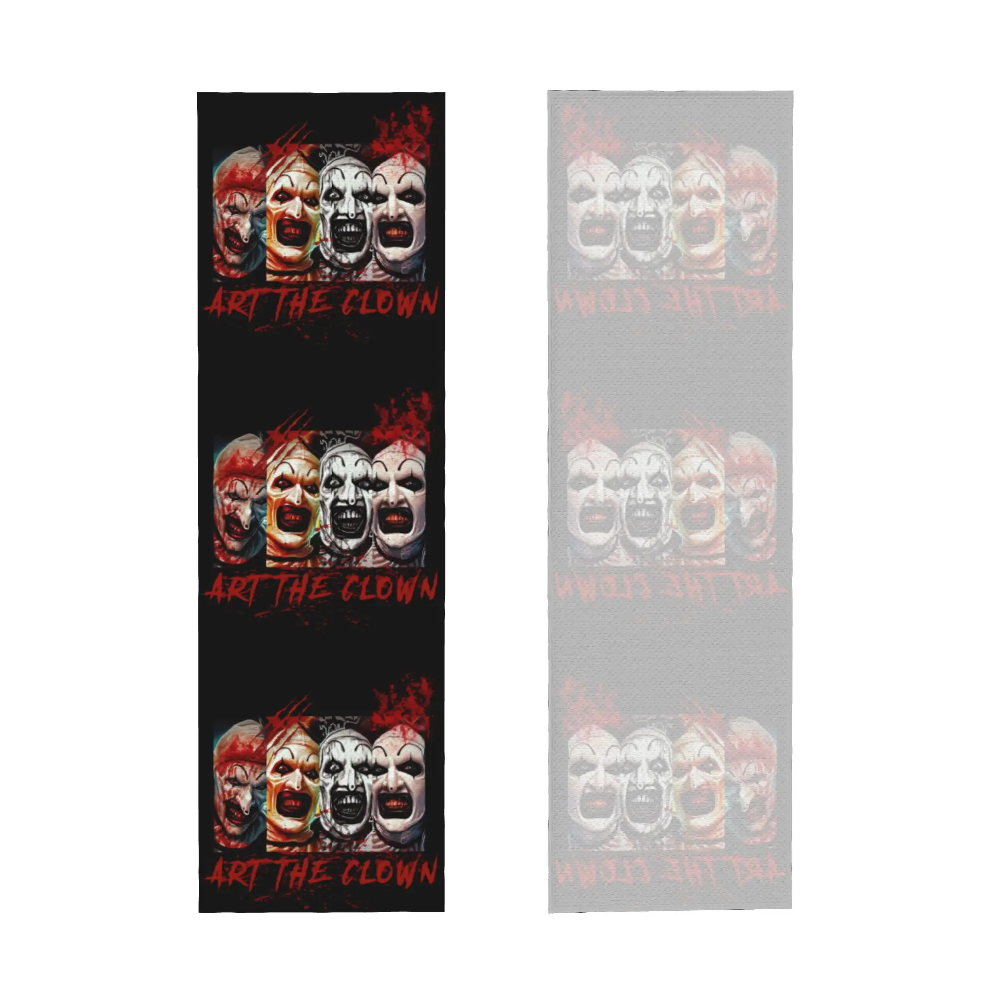 Art The Clown Bloody Terrifiers Cold Exercise Towel Quick Drying Face Towel  Shower Towels