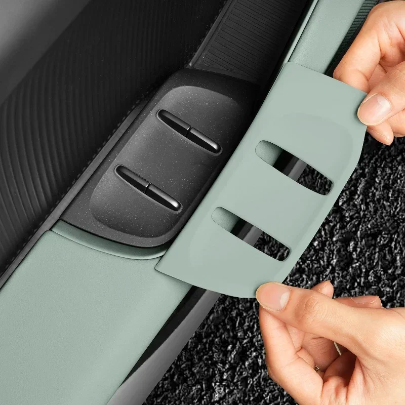For NIO ET5 ET5T ES6 EC6 Door Lift Window Button Sticker Silicone Car Decoration Accessories Modification Supplies Protection