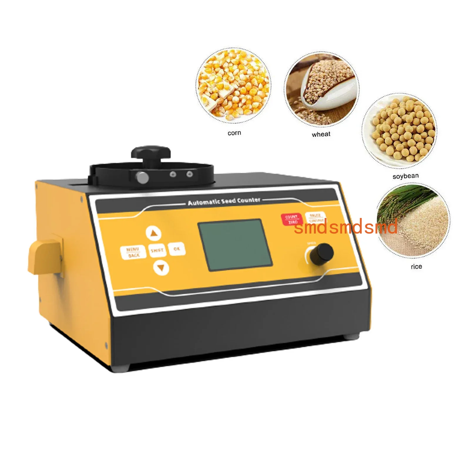 Grain Seed Counter Machine SLY-C Plus Vacuum Digital Counting Machine for Grains Coun Rice Wheat Sorghum Corn Vegetables