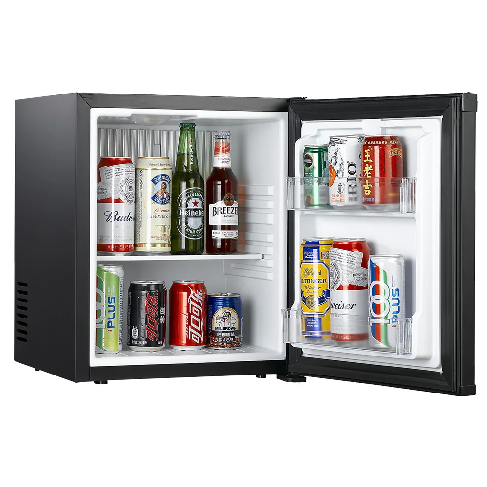 30L Silent Mini Refrigerator Portable Minibar 1 Door Compact Fridge for Hotel Room Home Use
