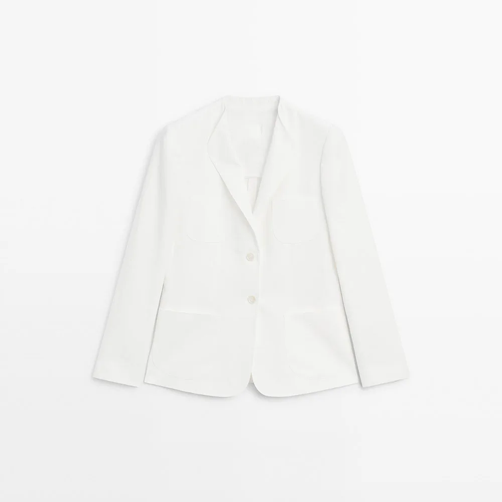 고품질 여성 린넨 수트 싱글 브레스티드 재킷 팬츠 여성 투피스 세트 스마트 핏 오피스 데일리 여성 의류