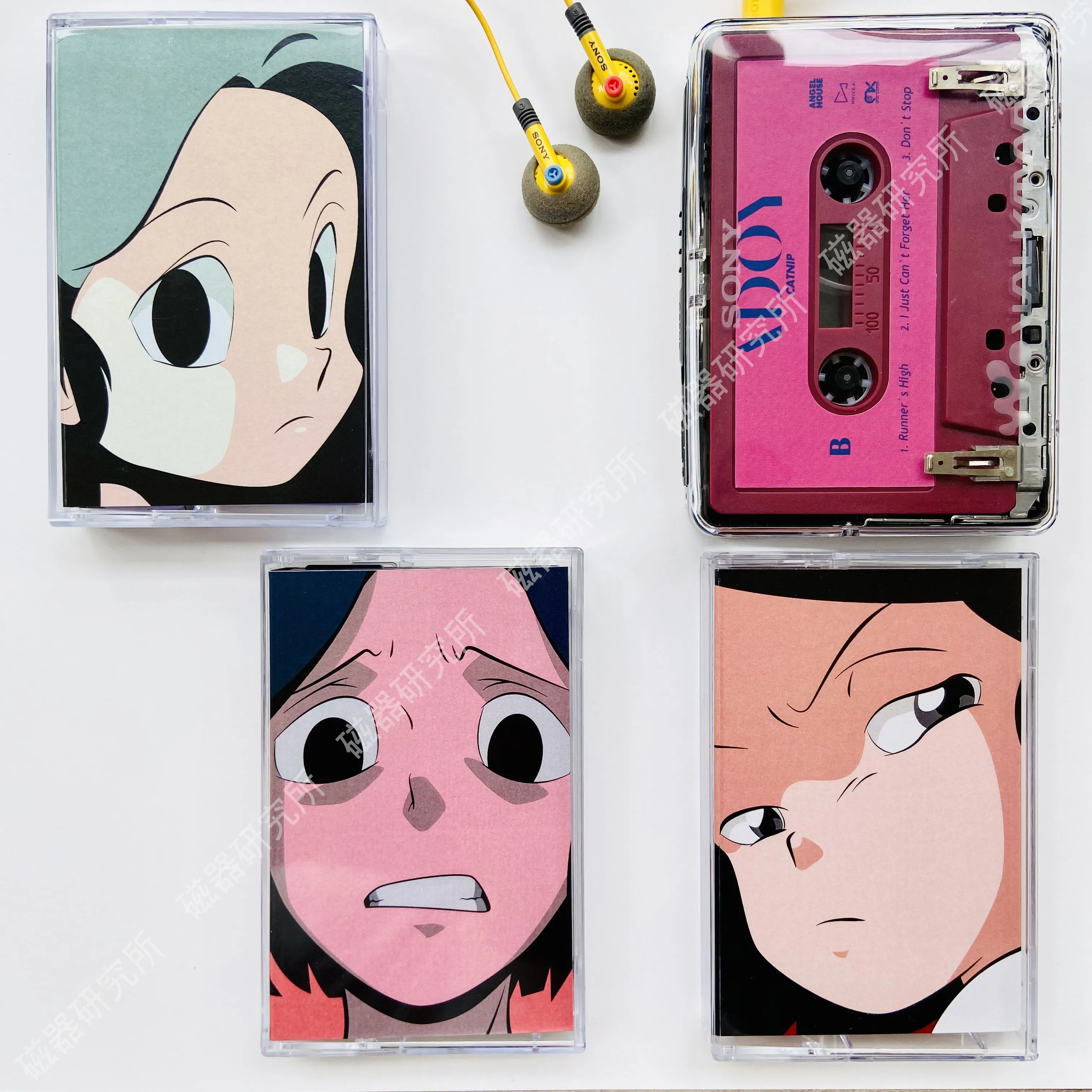 Retro Adoy Band Music Tape Vivid Cosplay Cassettes Soundtracks Box