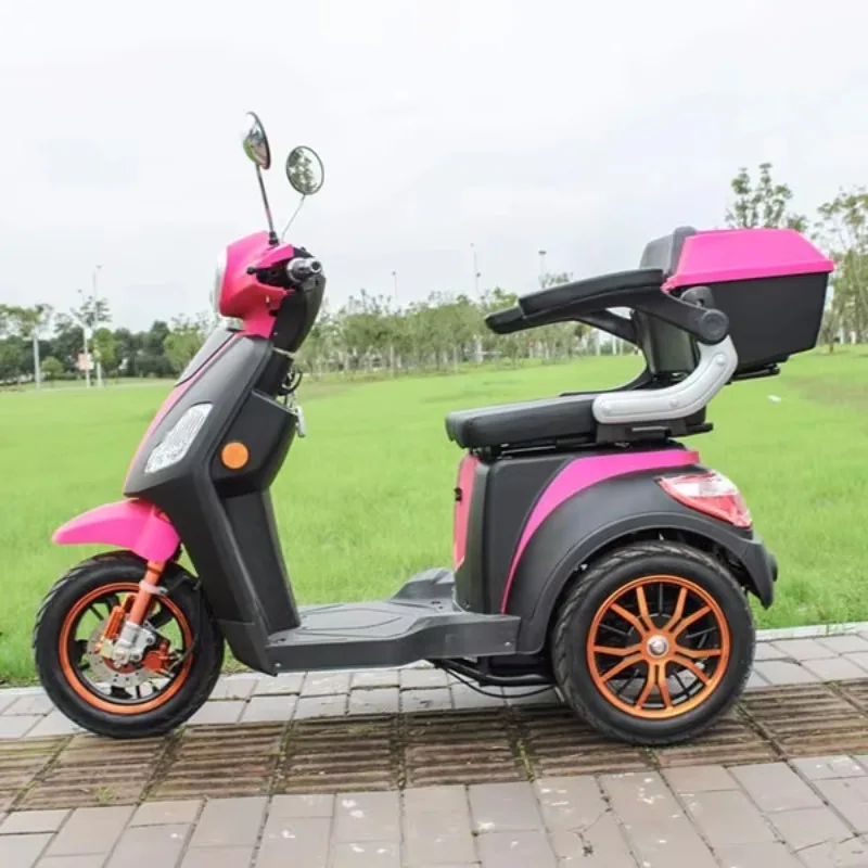Hot Sale 3-Wheel Electric Tricycle China Lightweight Motorized 800W Power 60V Voltage EEC Passengers Open 150kg