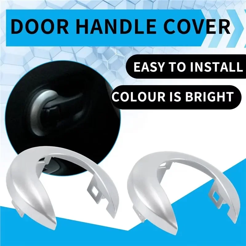 1/2PCS Car Interior Door Handle Cover Decorative Trim Inside Handle Escutcheon ABS For Nissan Tiida 2005-2010 1.6 Livina Nv200
