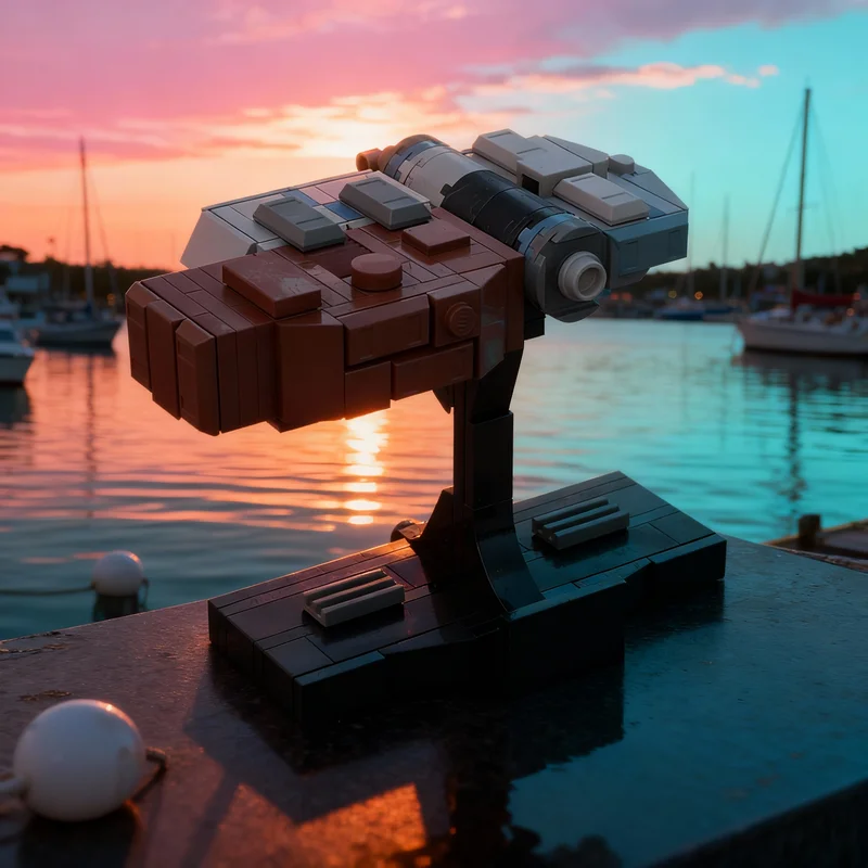 

Набор строительных блоков MOC «Звездный транспорт класса «Вейфарер», 148 деталей, модель среднего транспортного судна, архитектурный конструктор, идея для рождественского подарка, игрушка для детей