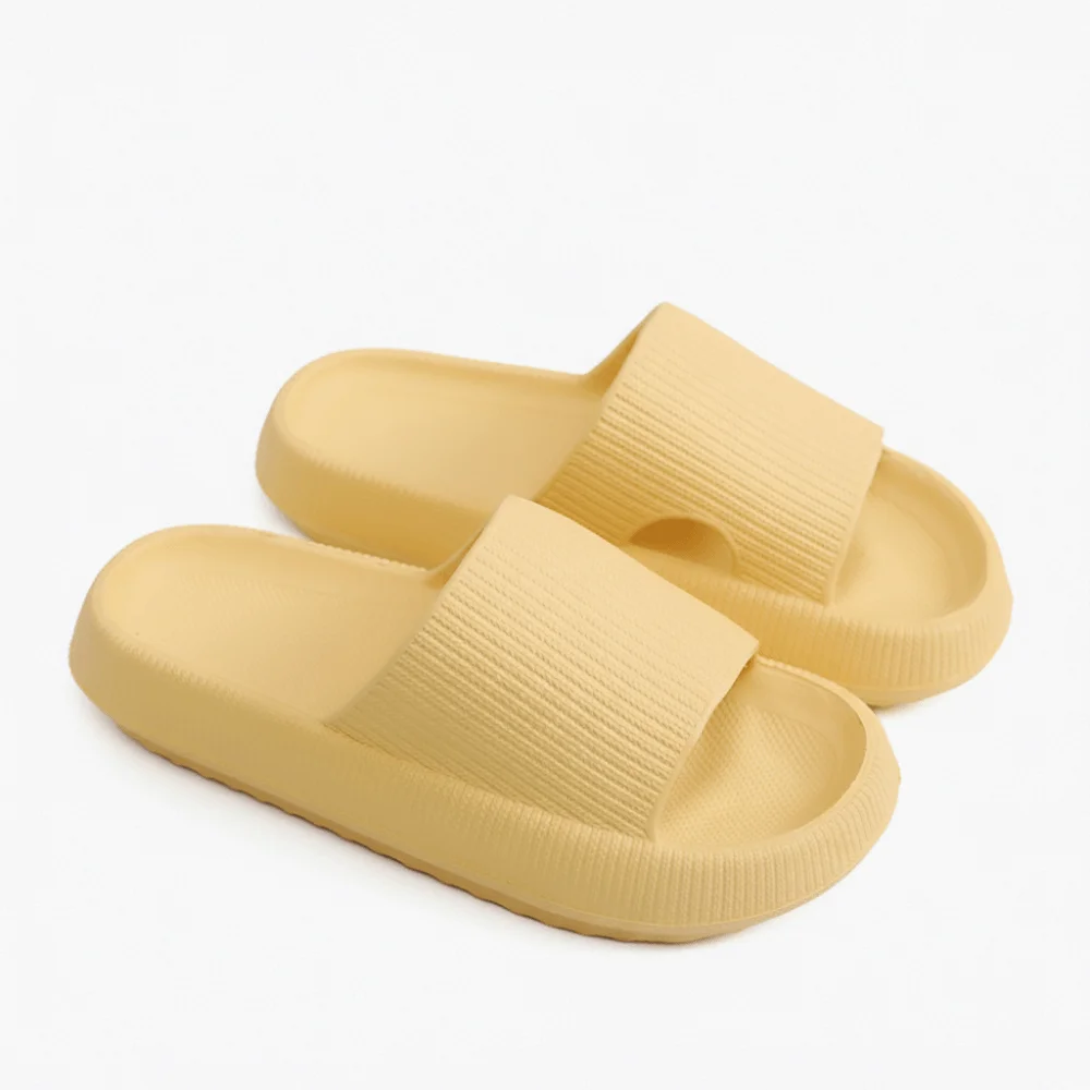 

Durable Anti-Slip Sports Slippers Elevated Wear-Resistant Cool Slipper Casual EVA Flip Flops Bathroom